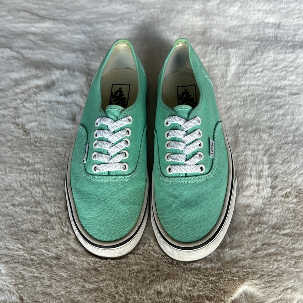 Vans Beach Glass Seafoam Green Authentics